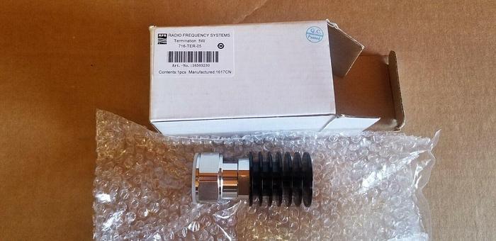 RFS 716-TER-05 DIN Male 5 Watt Termination NEW!