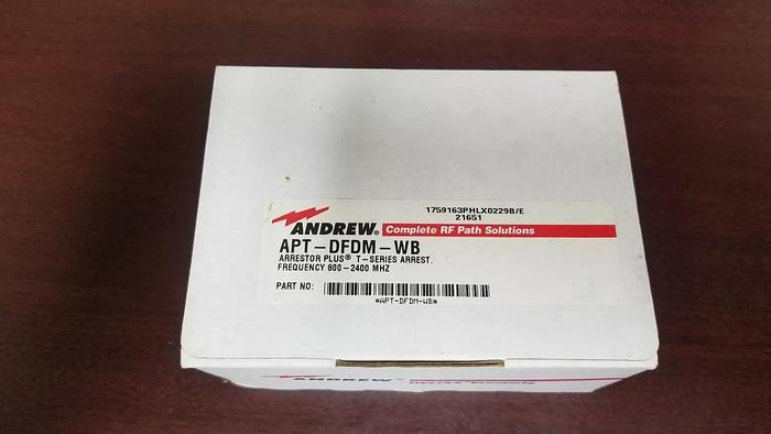 Andrew APT-DFDM-WB Arrestor 800-2400MHz NEW!