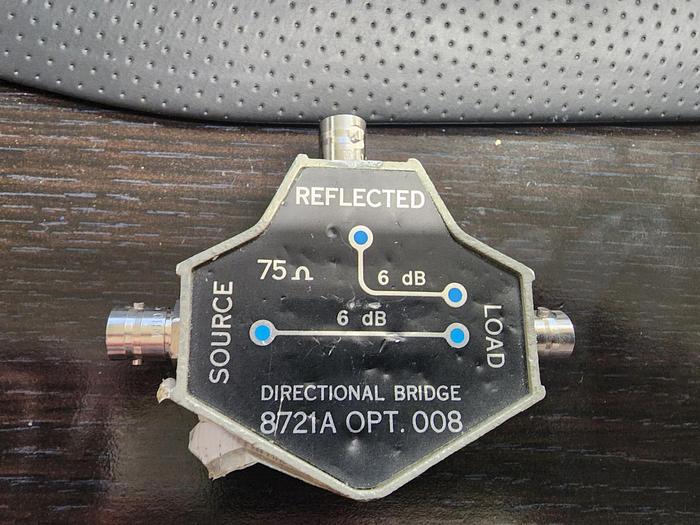 Used HP/Agilent 8721A Directional Bridge Option 008 Unit #4