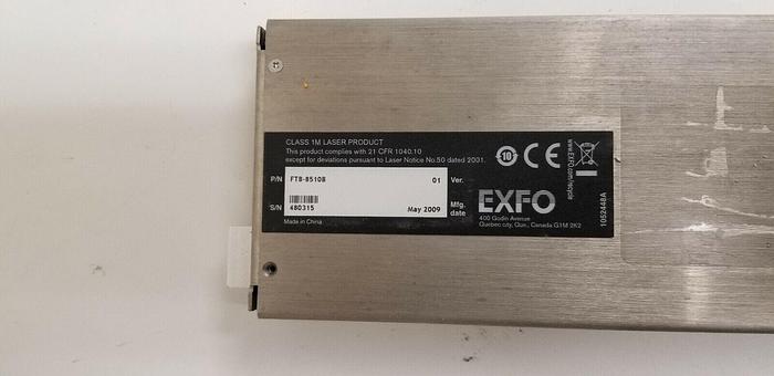 Used EXFO FTB-8510B Ethernet Test Module #1