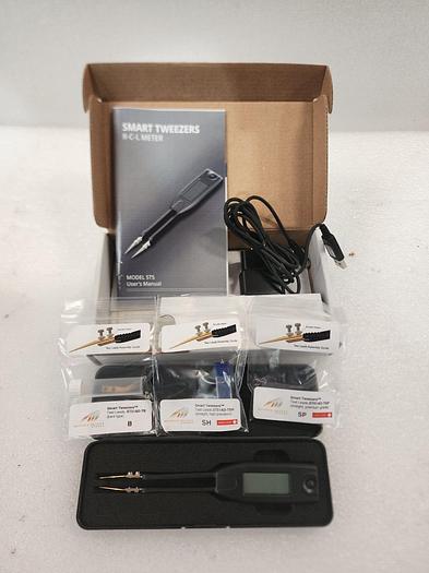 Used Advance Devices ST5 Smart Tweezers Handheld LCR Meter with Extra Tips NEW!