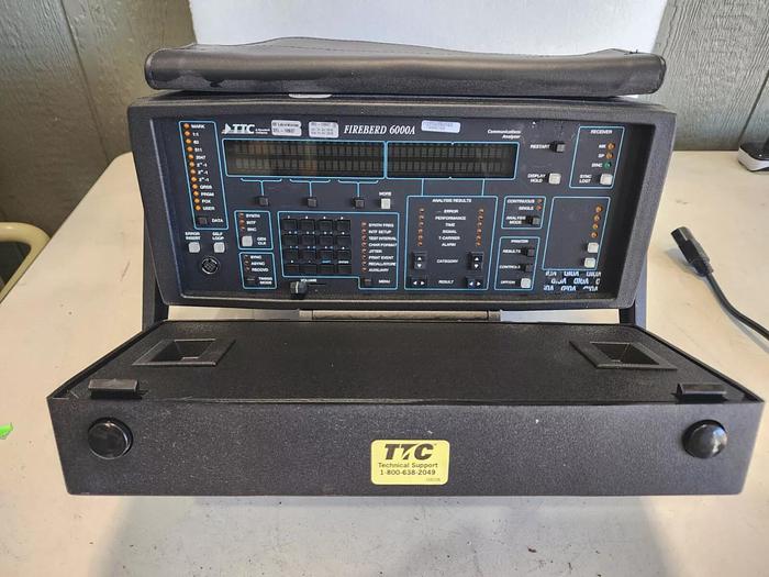 Used TTC Fireberd 6000A Communications Analyzer Missing Fuse Unit #5