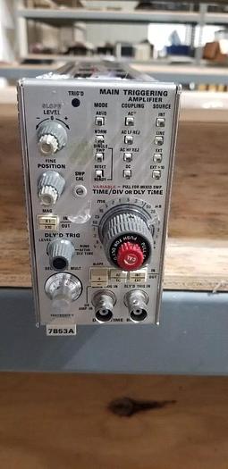 Used Tektronix 7B53A Dual Time Base Plug In Unit #9 READ!!