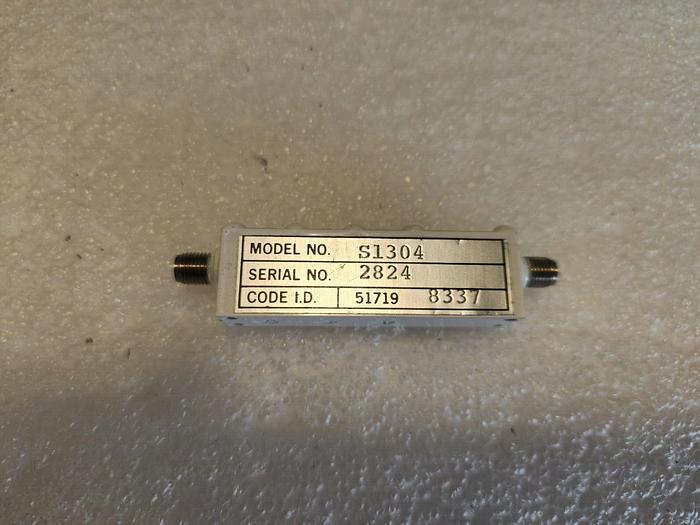 Used HP/Agilent/Delta S1304  Band Pass Filter