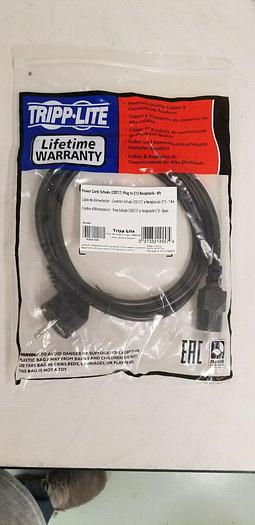 Used Tripp-Lite P054-006 Schuko(CEE7/7) Plug to C13 Receptacle NEW!!