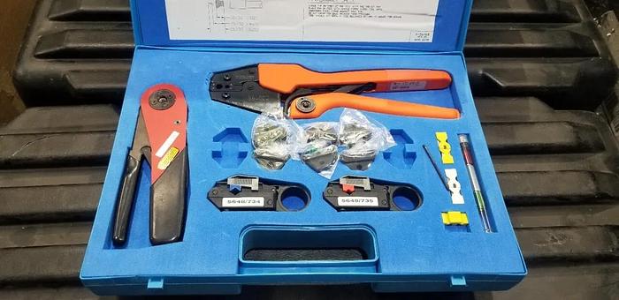 Used LUCENT R-5648B BNC/COAX Connector Installation Tool Kit #1