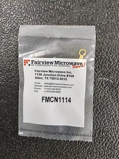 Fairview Microwave FMCN1114 75 Ohm 1.0/2.3 Push-On PCB Connector NEW!
