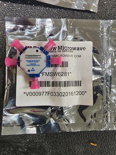 Fairview Microwave FMSW6281 SP4T 8-12GHz Pin Diode Switch NEW!!