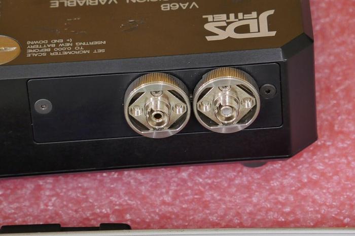 Used JDS Fitel VA6B Precision Variable Attenuator VA6B505-FPL
