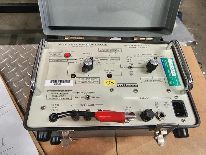 Used Wiltron T247 Calibration Checker