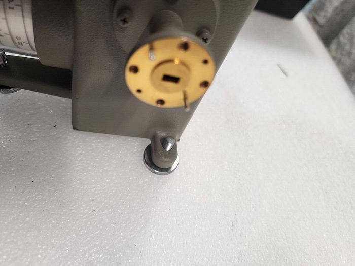 Used HP/Agilent Q382A WR28 26.5-40GHz Variable Waveguide Attenuator