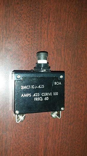 Texas Instruments 3MC1-100-425 circuit breaker NEW!