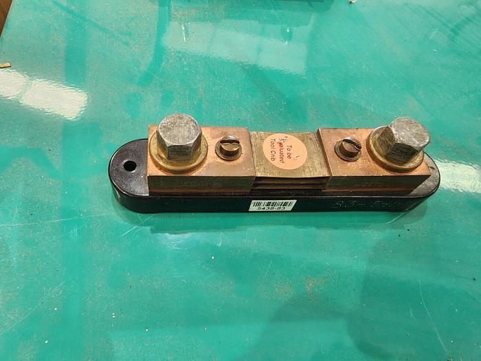 Used Weston 150A 50mV Current Shunt Unit #2