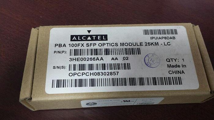 Alcatel 3HE00266AA  PBA 100FX SFP Optics Module NEW!