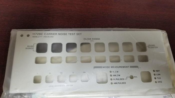 HP 11729C Front Panel NEW!