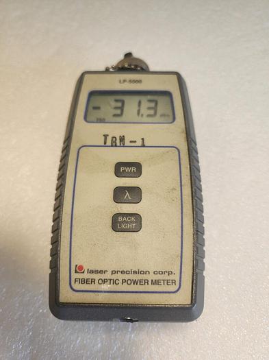 Used Laser Precision LP-5000 Fiber Optic Power Meter Unit #2