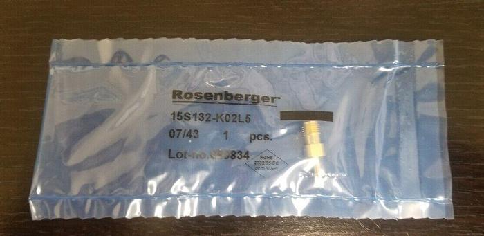Rosenberger 15S132-K02L5 SMA Connector NEW!