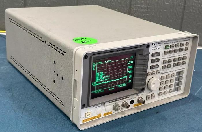 Used HP 8591C Spectrum/Cable TV Analyzer Precision Frequency Reference +++