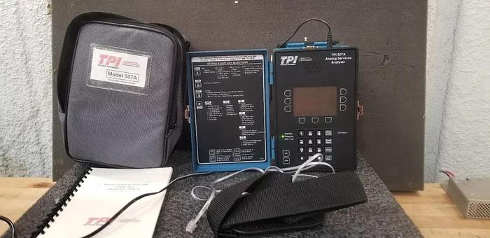 Used Tele Path Instruments TPI507A Analog Services Analyzer Unit #2