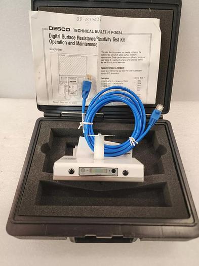 Used DESCO 50610 EMIT Auto-Cal For Air Ionizer