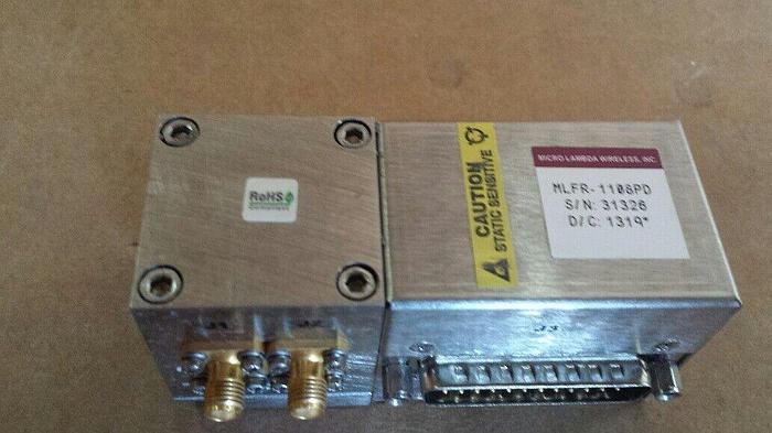 Used Micro Lambda MLFR-1108PD Electromagnetic Band-Reject YIG Filter