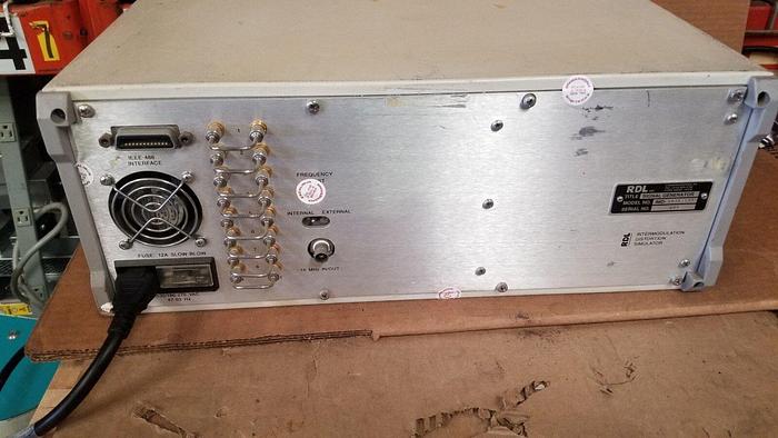 Used RDL IMD-801D-03A Intermodulation Distortion Simulator Good! #3