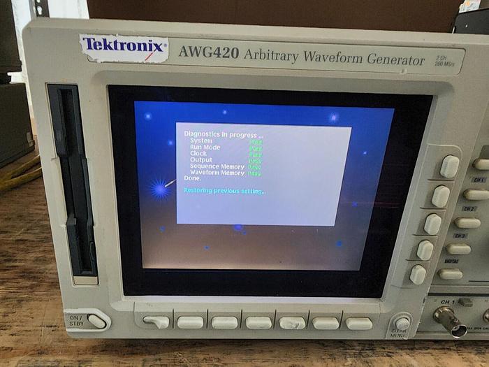 Used Tektronix AWG420 Arbitrary Waveform Generator