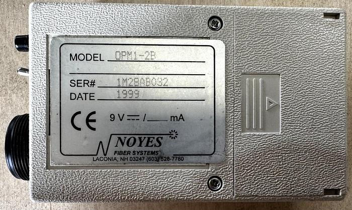 Used Noyes OPM1-2B Optical Power Meter *Parts*