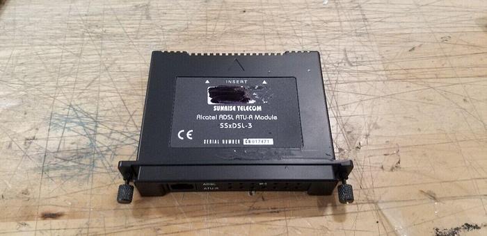 Used Sunrise Telecom SSxDSL-3 Alcatel ADSL ATU-R Module Unit #4