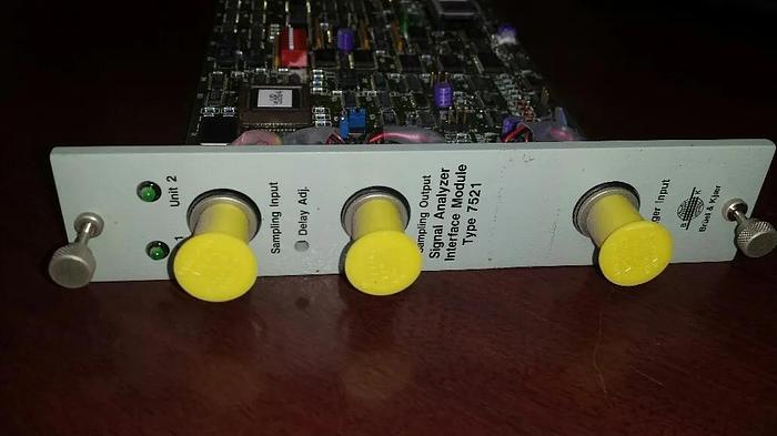 Used Bruel & Kjaer Type 7521 Signal Analyzer Interface Module