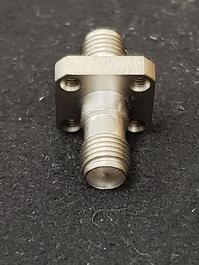 Used SMA Female to SMA Female Panel mount connectors Lot of 25