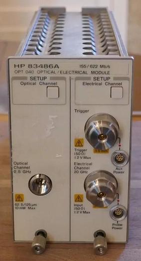 Used HP 83486A OPT 040 20GHz Optical/Electrical Module *GUARANTEED*
