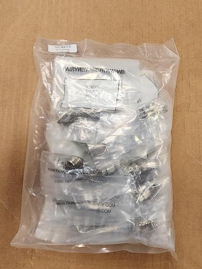 Fairview Microwave SC9273 Type N Female Pressmount Connector Lot of 50 NEW!