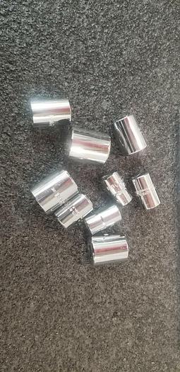 Used PROTO 10mm-19mm 3/8" 12 point Socket Set Missing 16mm Set #3