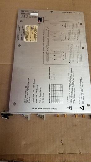 Used HP E1662A SONET/SDH Optical I/F 155/622 Mb/s