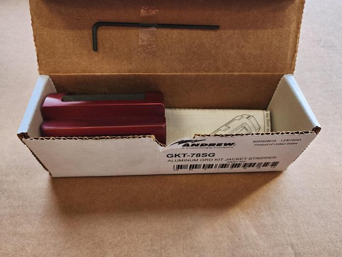 Andrew/Commscope GKT-78SG Cable Prep Tool NEW!