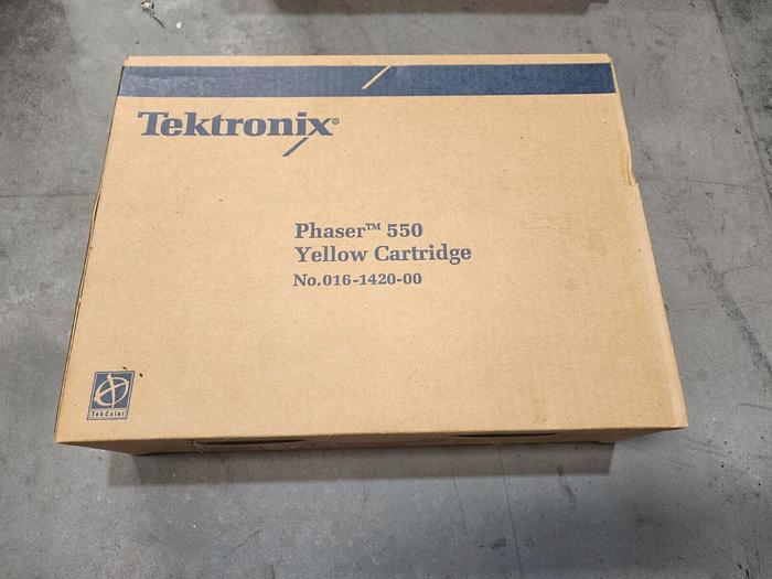Tektronix 016-1420-00 Phaser 550 Yellow Cartridge NEW!