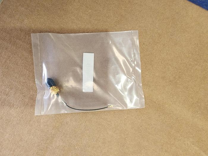 Fairview Microwave FMCA1021-3 SMA Bulkhead to WMCX Cable 3 inches NEW!