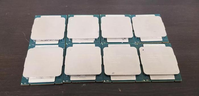 Used Intel E5-2618LV3 XEON Processor SR200 2.30GHz Lot of 8