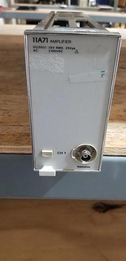 Used Tektronix 11A71 Amplifier Plug In READ!!