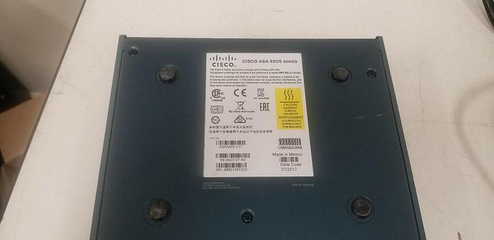 Used Cisco ASA5505 Adaptive Security Appliance Unit #5