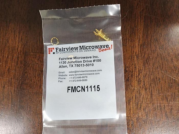 Fairview Microwave FMCN1115 75 Ohm 1.0/2.3 Connector NEW!