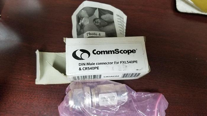 Andrew/Commscope 540ADM Din Male Connector for FXL540PE & CR540PE NEW!