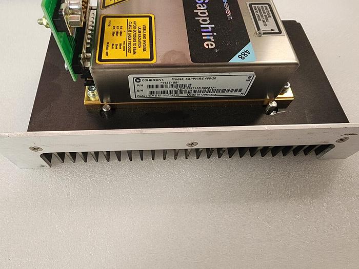 Used COHERENT SAPPHIRE 488-20 CW Laser Unit #6