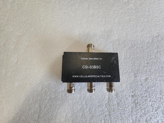Used Cellular Specialties CSI-S3BSC Splitter/Combiner