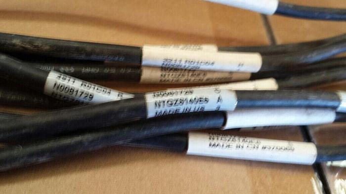 Used Nortel/Ericsson NTGZ8140E6 set of 9 cables