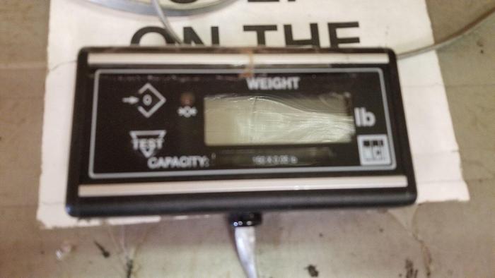 Used NCI 150 x 0.05 lb Scale No Power Supply