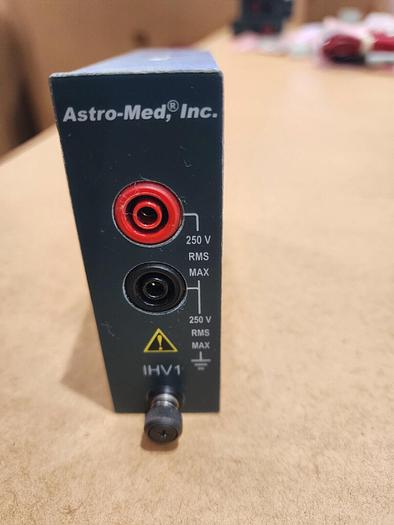 Used Astro-Med IHV1 Chart Recorder Module Unit 8