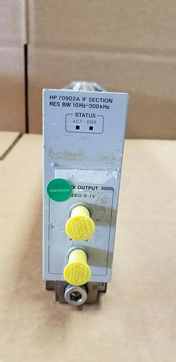 Used HP 70902A IF Section 10Hz-300kHz Tested Good Unit #1