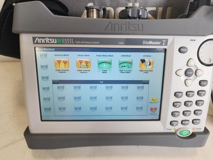 Used Anritsu S331L SiteMaster 4GHz Cable and Antenna Analyzer Unit #3